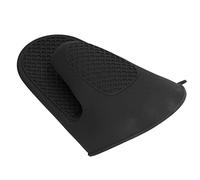 Chiyyak Mini de Four en Silicone, 2 Pièces, Résistants à la Chaleur, Anti-brûlure, pour la Cuisine, avec Conception Antidérapante, Protection épaisse (Noire)