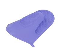 Chiyyak Mini de Four en Silicone, 2 Pièces, Résistants à la Chaleur, Anti-brûlure, pour la Cuisine, avec Conception Antidérapante, Protection épaisse (Violette)