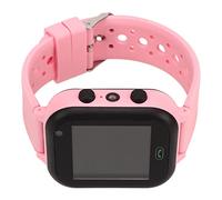 Chiyyak Montre Vocale Intelligente pour Enfants, Montre-téléphone Intelligent pour Enfants, IP67, écran Tactile de 1,44 Pouces, Podomètre, Lampe de Poche, Appels Bidirectionnels, avec (Rose)