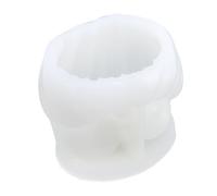 Chiyyak Moule à Bougie D'aromathérapie, Moule de Fabrication de Bougies Décoratives en Silicone avec un Design Innovant en Forme de Coquille, pour Pierres de Cire Artisanales, Déc