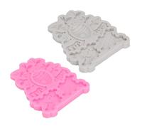 Chiyyak Moules en Forme de Ruche, Lot de 2 Moules en Silicone pour la Décoration de Gâteaux au Chocolat, avec des Abeilles Détaillées pour la Création de Fondant, Bonbons, Savons