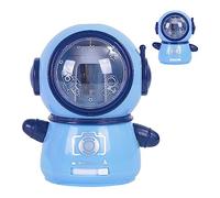 Chiyyak Pargeur de Crayons électrique, Aiguilleurs de Crayons Flexibles Spaceman Polyvalent pour les Filles pour la Maison (Bleu violet)