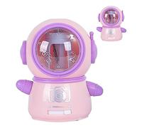 Chiyyak Pargeur de Crayons électrique, Aiguilleurs de Crayons Flexibles Spaceman Polyvalent pour les Filles pour la Maison (Rose)
