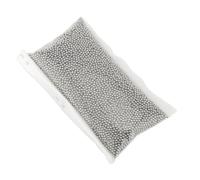 Chiyyak Perles de Polissage en Acier Inoxydable, Perles de Polissage de Bijoux Rondes de 1 Lb pour L'élimination des Bavures, avec Surface Lisse pour Pièces Automobiles en Argent (Taille 2 mm / 0,08