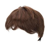 Chiyyak Perruque de Cheveux Courts D'aspect Naturel à la Mode pour Hommes, Moelleux et Beau, Empêche les Chutes pour les Jeux de Rôle, Cheveux Synthétiques à Haute Température