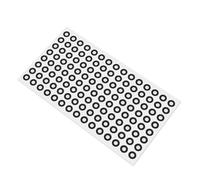Chiyyak Points de suivi de scanner 3D marqueurs réfléchissants 2400 pièces 3 mm de diamètre intérieur 6 mm de diamètre extérieur Feuille adhésive haute réflectivité pour le ski