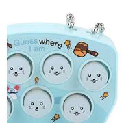 Chiyyak Porte-clés de Jeu de Mémoire de Hamster Portable, Mini Taille, Exercice Léger, capacité de Réponse Cérébrale, Nouveau Cadeau pour Garçons et Filles (Bleue)