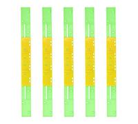 Chiyyak Porte de Nid de Ruche Anti-évasion en Plastique, Ensemble de 5 Pièces pour Porte de Boîte à Abeilles - Idéal pour Les Ruches Hivernantes - Matériau Léger et Durable - pour Les Apiculteurs