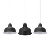 Chiyyak Prise de Pendentif D'éclairage, Facile à Repasser pour le Support de Lampe Pendentielle de Grange pour Barre D'éclairage Chaud E26 E27