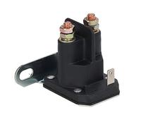 Chiyyak Relais de Tondeuse à Gazon, Logement ABS, Bobine en Laiton, Relais de L'aimant de Démarrage pour Véhicules, Appareils électroménagers, 12 V, 4,8 W