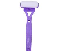 Chiyyak Rouleau Applicateur de Lotion pour le Dos, Pliable, Longue Portée, avec Poignée Antidérapante, pour Crème Solaire et Mousse à Raser, Application Corporelle (Violet)