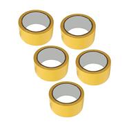 Chiyyak Ruban Adhésif pour Sol de Gymnase, Ruban Adhésif de 5 Cm de Large pour Marquer Le Terrain de Compétition, Le Volley-Ball, Le Court de Tennis avec Marques au Sol, Durable et sans (Jaune)