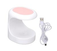 Chiyyak Sèche-Ongles à Séchage Rapide avec Conception de Synchronisation des Années 60, Mini Lampe UV LED Portable pour Photothérapie des Ongles, Chargeur USB Inclus