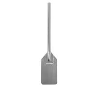 Chiyyak Spatule mélangeur ultra longue en acier inoxydable pour récipients profonds. Poignée ergonomique pour cuisiner et cuire (61 cm)