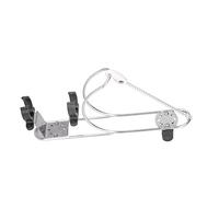 Chiyyak Support de Bouée de Sauvetage de Petite Taille, Résistant au Frottement, adapté au Fer à Cheval, Bouée de Sauvetage en Plastique et en Métal