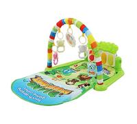 Chiyyak Tapis de Gymnastique pour bébé, Piano pour la Croissance et la Stimulation du Nourrisson, avec Tapis de Jeu Sonore et Lumineux pour Un Sommeil Apaisant, Couleur Verte