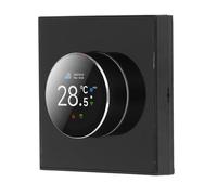 Chiyyak Thermostat à Bouton Intelligent, Régulateur de Température à Cadran Rotatif avec écran TFT de 1,81 Pouces et Commande Vocale pour Le Chauffage de l'eau au Bureau et à Domi
