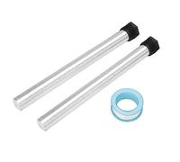 Chiyyak Tige D'anode en Magnésium pour Chauffe-eau, Tige de Remplacement Anticorrosion pour Chaudière, Ensemble de 2 Pièces pour un Usage Domestique