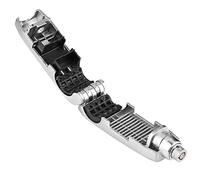 Chiyyak Verrou de Levier de Frein de Moto, Verrou de sécurité Antivol ABS Universel avec Fil intégré pour Scooters, Motos et VTT (Argent)