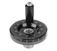 Chiyyak Volant en Bakélite Solide et Durable de 63 Mm avec Poignée, Facile à Déplacer, Forte capacité de Transport, pour Meuleuses, Accessoire de Machines