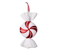 Chiyyak Yumira Christmas Decor 32 Cm Tiles CHARNÉES Pendant Pendant DIY DIY Rouge ET Blanc SNOYS (Couleur Assortie #24)
