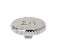 CHIZISX 2g pour Shell Poids Métal Instrument Electrique Pièces Pour Headshell SL1200 SL1210 2 3 5 M5G Record Player