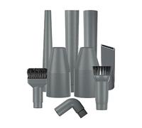 CHIZISX Accessoires Brosse d'angle multifonction Embout suceur plat pour escalier Fixation 9 pièces
