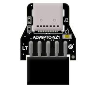 CHIZISX Adaptateur d'extension USB 2.0 9 broches femelle vers C pour carte mère .0 9 broches .54 Kit de connexion USB rapide