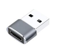 CHIZISX Adaptateur USB C haute vitesse - Compatibilité universelle des appareils - Corps compact en aluminium pour transmission instantanée de données - Convertisseur OTG en métal pour téléphone