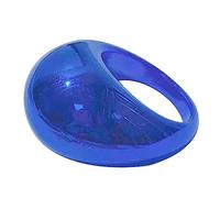 CHIZISX Bagues ovales élégantes tendance de 17 mm de diamètre intérieur, bijoux de fête, mariage, Plastique/résine, Aucune pierre précieuse