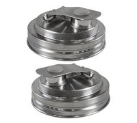 CHIZISX Bec verseur en acier inoxydable facile à installer - Couvercle verseur résistant à la rouille et aux fuites - Couvercle hermétique résistant à la corrosion