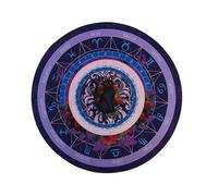 CHIZISX Collier de radiesthésie en caoutchouc avec plateau de divination et tapis de jeu de rôle métaphysique
