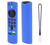 CHIZISX Coque de protection pour télécommande - Design anti-chute - Brillance nocturne - Sangle pour bâton 3ème génération/télécommande 4K - Coque colorée