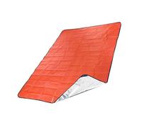 CHIZISX Couverture de survie multifonction avec bords renforcés, résistante à la pluie, au vent, rétention thermique, couverture d'activités de plein air