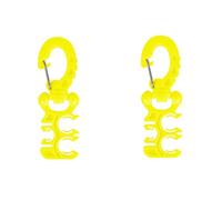 CHIZISX Easyly Grip Boucles à dégagement réglable en silicone pour la gestion sécurisée des équipements sous-marins Durabilité Boucles de plongée avec tuba