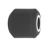 CHIZISX Grand microphones éponge pour pare-brise avec housse en mousse pour podcasting et voix off Accessoires essentiels pour studio