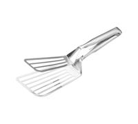 CHIZISX Grande spatule en acier 304 - Pince à steak - Pince à pain - Pour hamburger - Pour cuisine, grillades et service - Pinces de manipulation des aliments