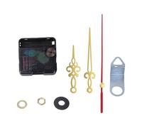 CHIZISX Kit de mécanisme d'horloge silencieux à piles avec aiguilles d'horloge anciennes pour horloges murales, ensemble de pièces de réparation