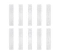 CHIZISX Lot de 10 tubes thermorétractables ventilés pour appâts de pêche - Garantit la fraîcheur des appâts de voyage perforés