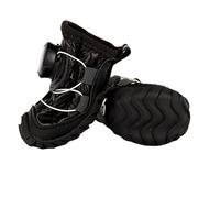 CHIZISX Lot de 2 bottes de protection chaudes antidérapantes pour chien - Convient pour un usage en intérieur par temps froid - Confortables et polyvalentes