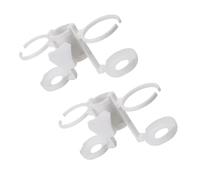 CHIZISX Lot de 2 porte-gobelets multifonctionnels pour patios et parapluies pour garder les boissons propres et sèches lors d'une utilisation en extérieur