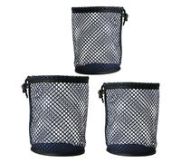 CHIZISX Lot de 3 sacs de golf portables et étanches avec cordon de serrage ergonomique confortable et design facile à transporter pour le rangement de balles de golf