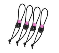 CHIZISX Lot de 4 sangles de fixation antidérapantes en nylon renforcé pour canne à pêche