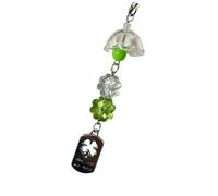 CHIZISX Luck Clovers Sangle de téléphone avec pendentif multifonction pour porte-clés ou sac, Length 12 Meters, Plastique