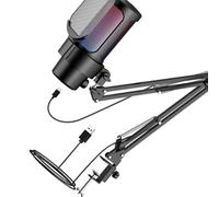 CHIZISX Micro USB antibruit et bras perche facile à organiser plusieurs coins, excellent pour la maison, les ateliers, les petits bureaux