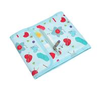 CHIZISX Organiseur d'outils de tricot multi-compartiments portable pour aiguilles à tricoter circulaires pour crochet et fournitures d'artisanat Sac de rangement portable
