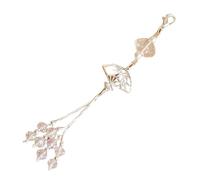 CHIZISX Pendentif coquillage porte-bonheur exquis pour sac et téléphone portable robuste, Length 13.6CM, Alliage + acrylique