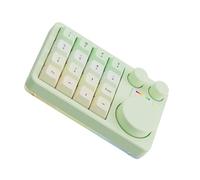 CHIZISX Petit clavier USB avec 16 touches, trois boutons, fonctions macros pour une installation facile, pas besoin de pilote large compatible avec un clavier de jeu