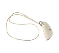 CHIZISX Pochettes en cuir synthétique pour collier en forme de croissant de lune - Accessoire pratique pour transporter vos clés en toute sécurité, taille unique, Cuir, Pas de gemme