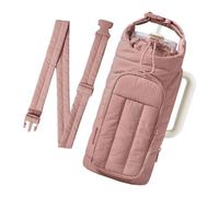 CHIZISX Sac à bandoulière isotherme pour bouteille d'eau de grande capacité de 1,5 l avec sangle réglable pour la randonnée et les voyages Sac de rangement isotherme saisonnier pour cantine